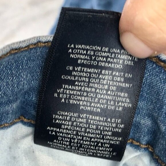 Curve Apparel Womens Jeans Size 12/31 Blue Denim High-Rise Essential Skinny Leg - Picture 9 of 14